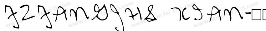 FZFANGJHS XIAN字体转换